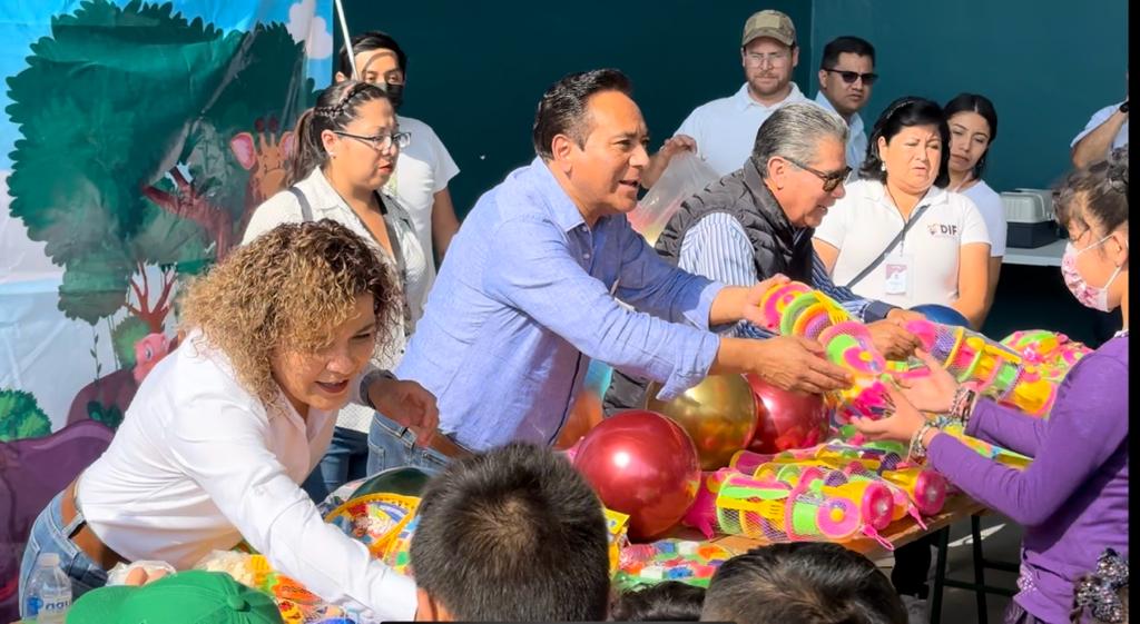 Festeja Ayuntamiento de Tlaxcala a niñas y niños